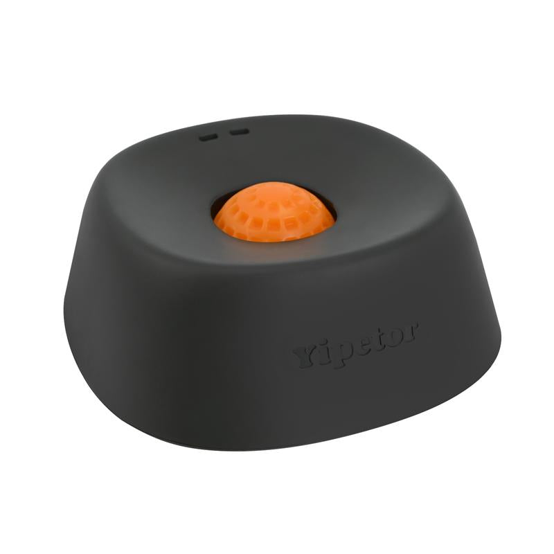 Yipetor No-Spill Slow Feeder Dog Bowl with Rolling Ball - Ideal for Bone Broth, Yogurt, and Post-Surgery Nutrition for Dogs and Cats