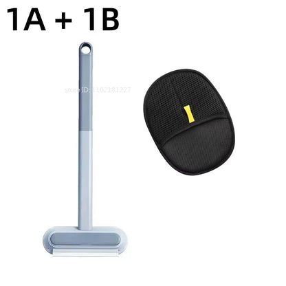 Effortless Pet Hair Removal: Reusable Double-Sided Grooming Gloves for Dogs and Cats - Perfect for Carpets and Sofas