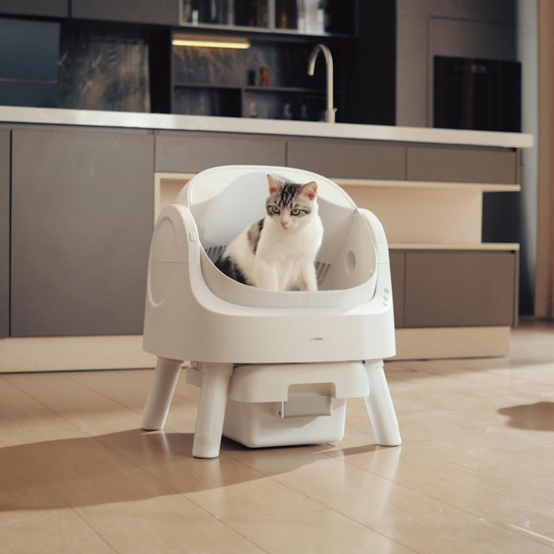 Revolutionary Petpivot Autoscooper 11: The Ultimate Self-Cleaning Cat Litter Box for Odor-Free Living!