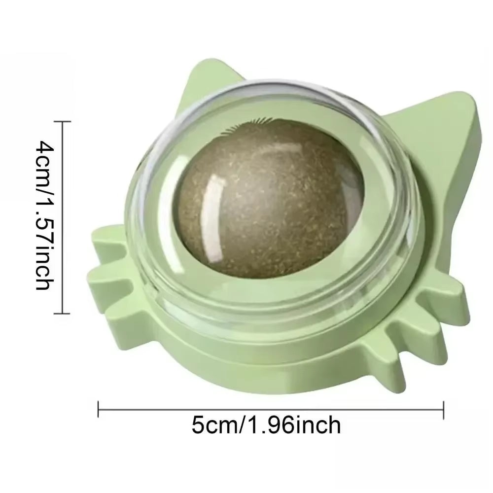 Exciting Catnip Ball Cat Toy - Durable, Bite-Resistant Fun for Kittens to Boost Playtime and Dental Health