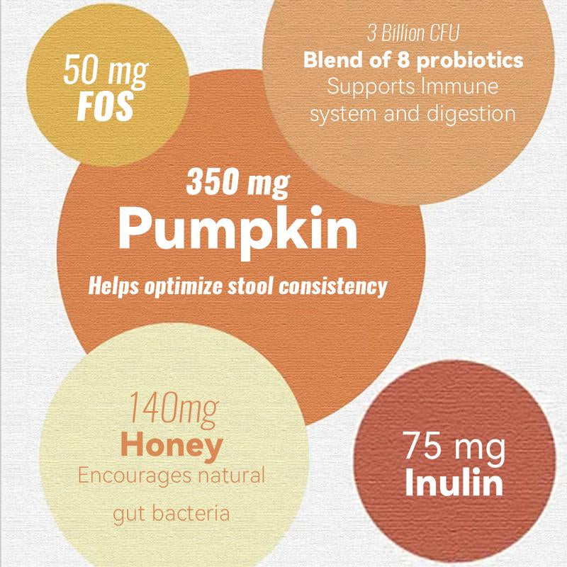 Delicious 8-In-1 Multivitamin Soft Chews for Dogs – Probiotics for Happy Tummies and Strong Immunity with Natural Pork Flavor