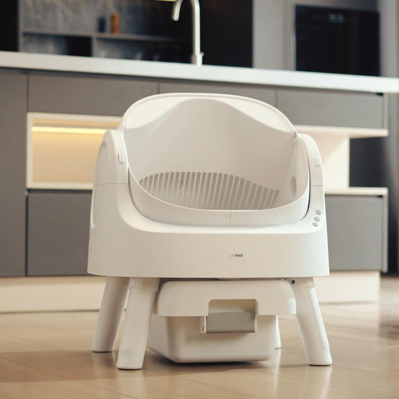 Revolutionary Petpivot Autoscooper 11: The Ultimate Self-Cleaning Cat Litter Box for Odor-Free Living!