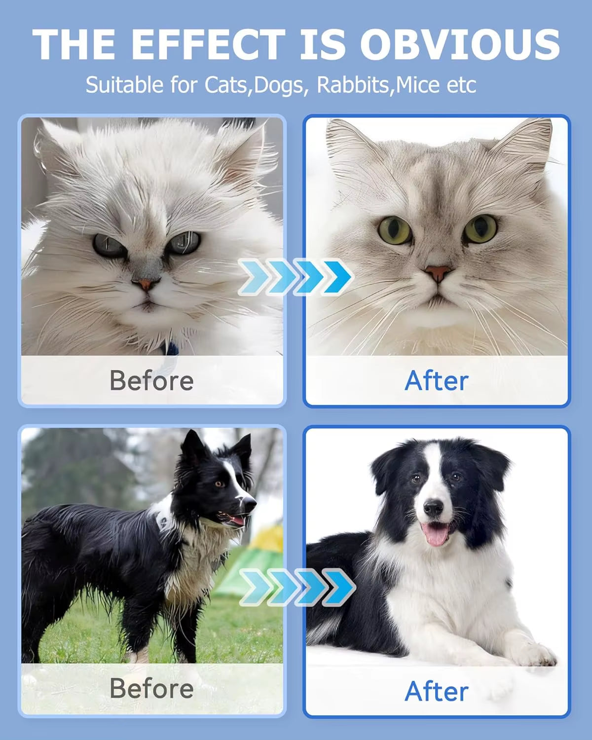 Effortless Pet Care: Deodorizing Cleaning Wipes Gloves for Dogs and Cats - Perfect for Daily Grooming and Hygiene!