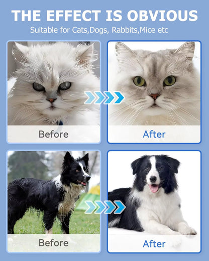 Effortless Pet Care: Deodorizing Cleaning Wipes Gloves for Dogs and Cats - Perfect for Daily Grooming and Hygiene!